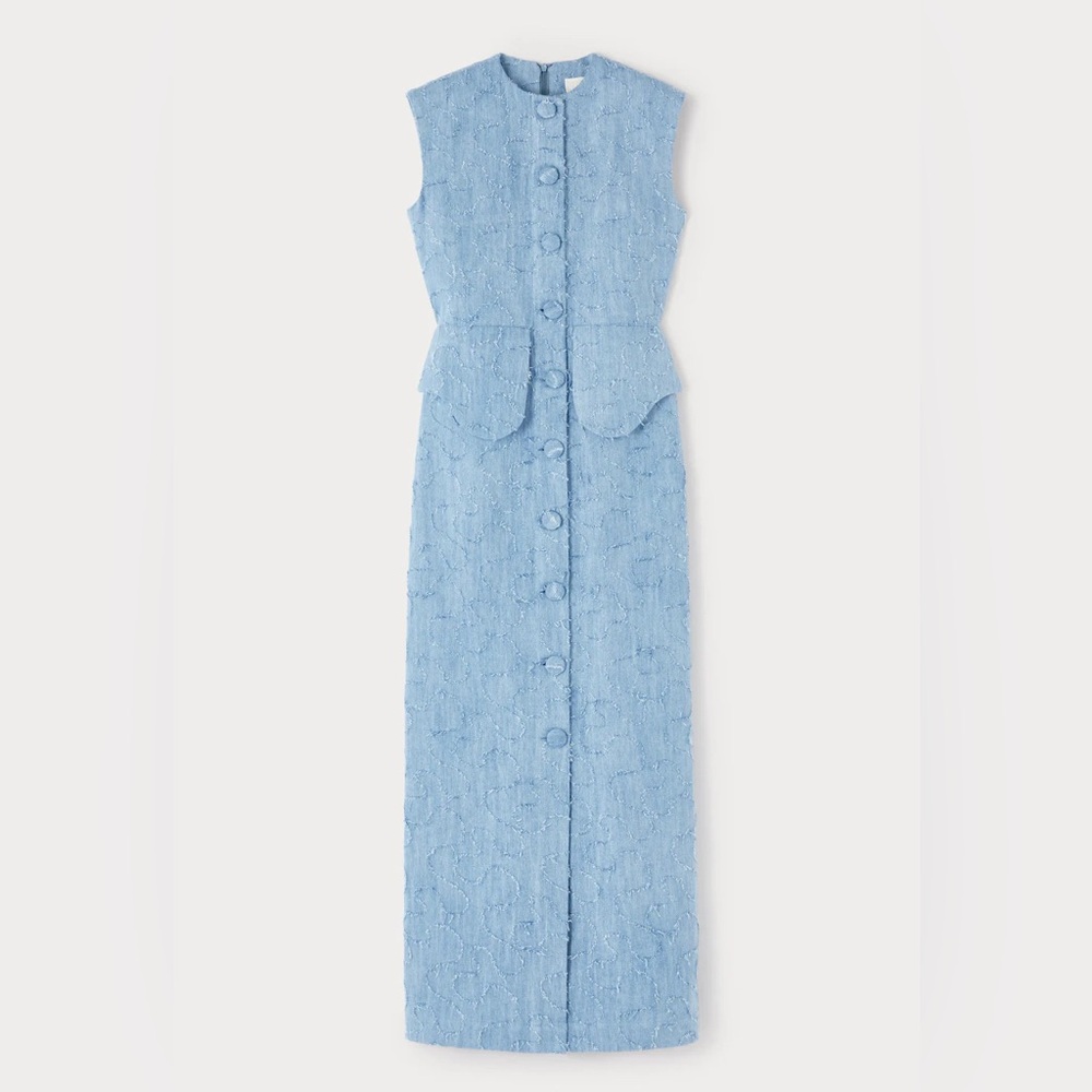 Destree Laetitia Denim Midi Dress